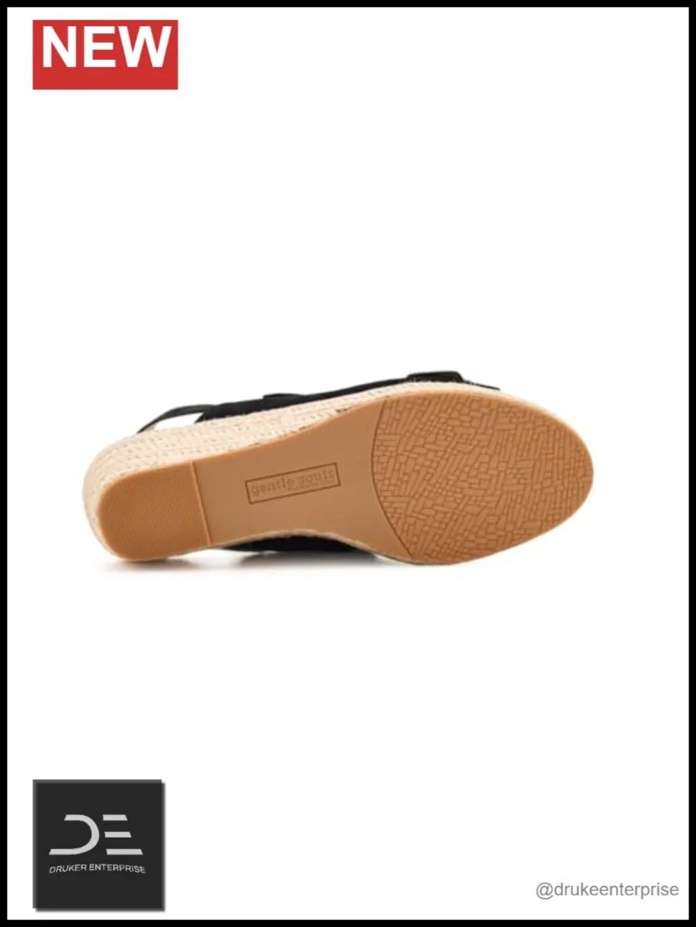 Espadrille Wedge Sandals Leather Lining Slingback